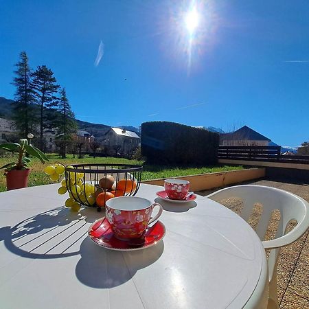 Ferienwohnung T2 Centre Barcelonnette Avec Garage, Terrasse Et Parc Prive - Fr-1-165A-101 Exterior foto